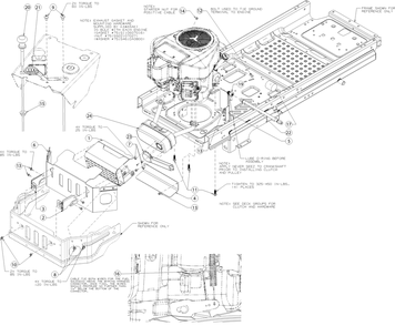Engine Accessories Diagram and Parts List for Z-FORCELX54KW (17AIDAUC010)(2017) Cub Cadet Lawn Tractor